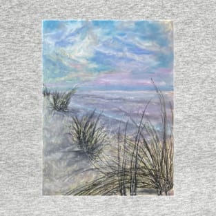 Pastel beach scene T-Shirt